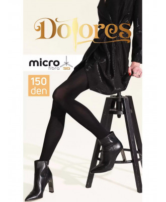Теплые колготки из мікрофибры 3D Dolores, 150 den