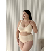  Хлопковый бюстгальтер минимайзер Elita 1408