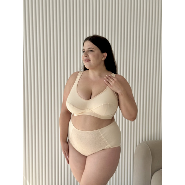 Хлопковый бюстгальтер минимайзер Elita 1408 Хлопковый бюстгальтер минимайзер Elita 1408