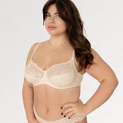 Кружевной корректирующий бюстгальтер с мягкой чашкой Elita 1510