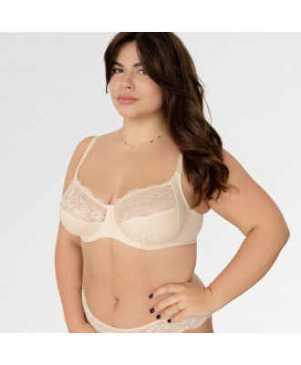 Кружевной корректирующий бюстгальтер с мягкой чашкой Elita 1510