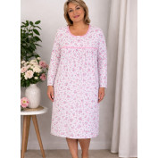 Байковая женская сорочка Pafully collection