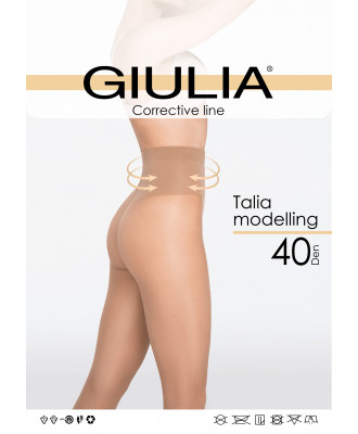 Колготки утягивающие с высокой талией Talia 40 den, Giulia