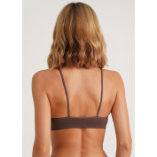 Бесшовный топ на тонких бретелях GIULIA CAMI TOP RIB