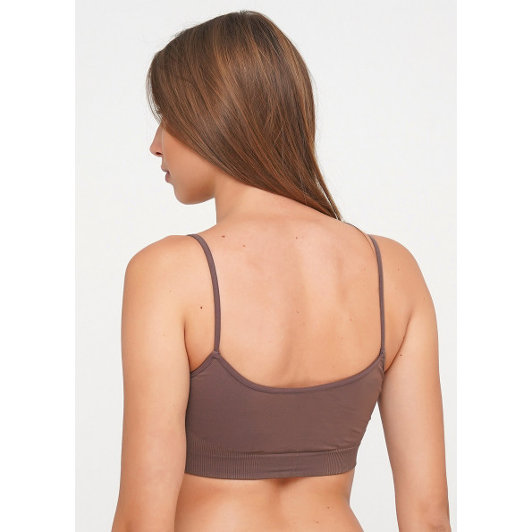 Бесшовный топ на тонких бретелях GIULIA CAMI TOP BRASSIERE