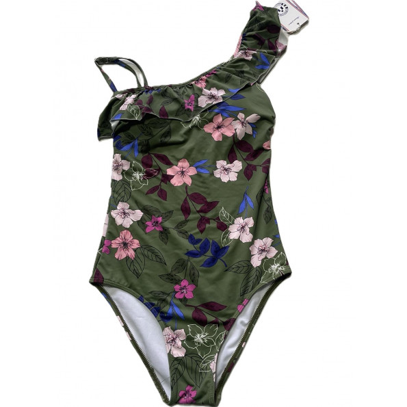 Суцільний купальник з прінтом Samegame 138 Зелений Суцільний купальник з прінтом Samegame 138 Зелений