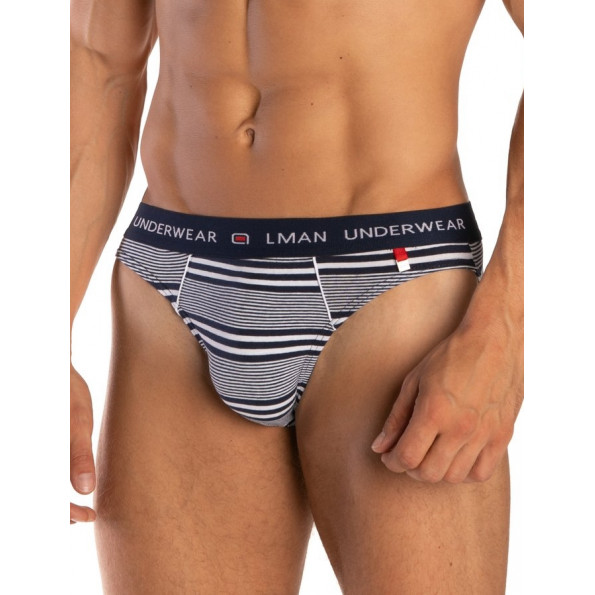 Мужские хлопковые слипы Lama 723