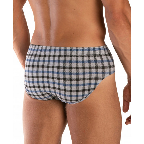 Мужские хлопковые слипы Lama 781