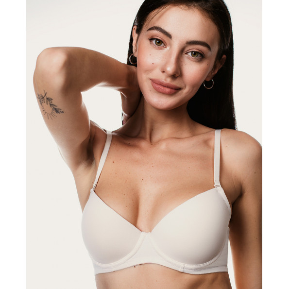 Бюстгальтер push-up з гладкими чашками Luna 1501 Flox 
