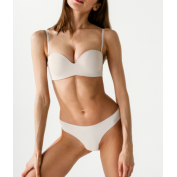 Бюстгальтер балконет с двойным push-up Luna 1511 Magnolia