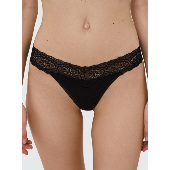 Бавовняні трусики з мереживом Luna 5178