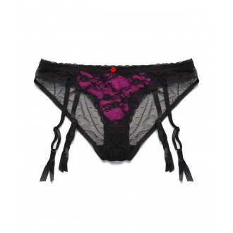 Трусики з підвязками для панчох Lemila 31407