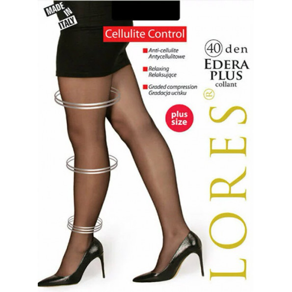 Колготки великіх розмірів LORES Edera 40 den Колготки великіх розмірів LORES Edera 40 den