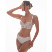 Комплект білизни з мереживом Marta Lingerie 215 Bianca