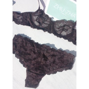 Кружевной комплект Zhu-Zha 231 Nika Brown