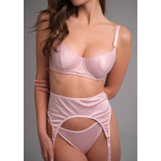 Комплект с изысканного сатина Zhu-Zha 231 Pink  (Бюстгальтер с трусиками)