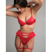 Комплект з поясом і гартерами Marta Lingerie 30 Flame