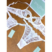 Кружевной белый бюстгальтер Zhu-Zha 531 Nikole