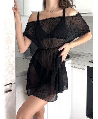 Кружевная сорочка Zhu Zha 326 Drops, One size