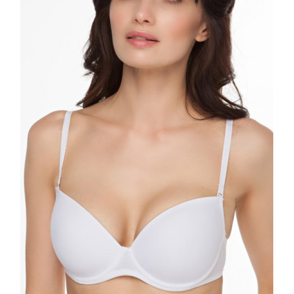 Гладкий бюстгальтер с формованными чашками Misstyle 2560 