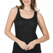 Женская майка с кружевом Nicoletta 23493