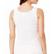 Женская майка с кружевом Nicoletta 23493