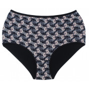 Батальные хлопковые трусы с высокой посакой Nicoletta 110682