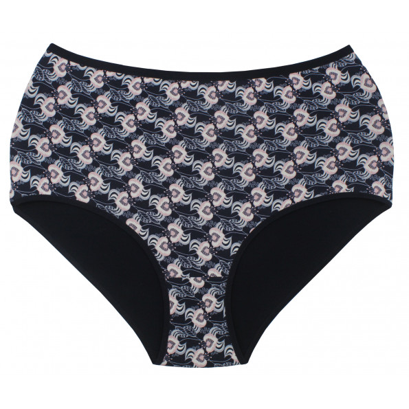 Батальные хлопковые трусы с высокой посакой Nicoletta 110682