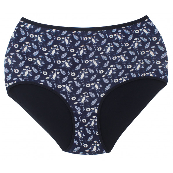 Батальные хлопковые трусы с высокой посакой Nicoletta 110682