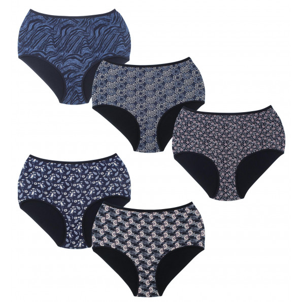 Батальные хлопковые трусы с высокой посакой Nicoletta 110682