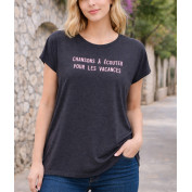 Женская батальная футболка Samo 3733