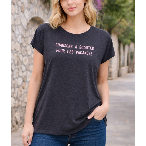 Женская батальная футболка Samo 3733