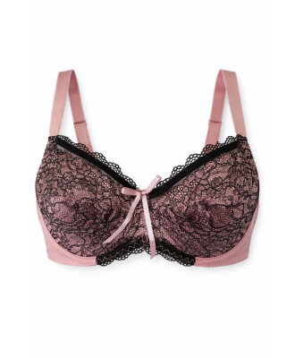 Кружевной бюстгальтер на косточках Yammiks 1435