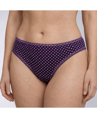 Хлопковые трусики слип Tetyana 1209 в горох