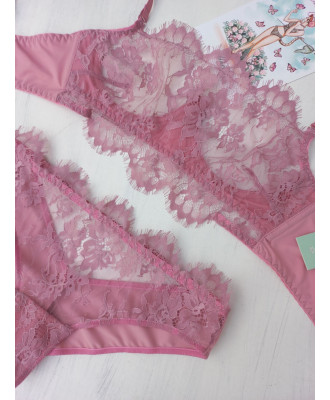 Комплект с изысканного кружева Zhu-Zha 230 LIZZY Flamingo