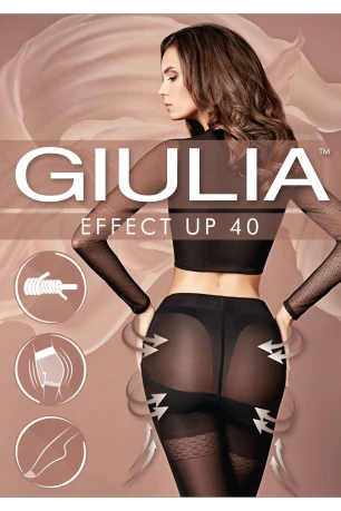 Моделирующие колготки GIULIA Effect Up 40 den, Caramel