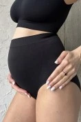 Трусики слипы для беременных Giulia, MAMA Черные