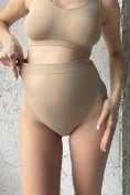 Трусики слипы для беременных Giulia, MAMA Бежевые