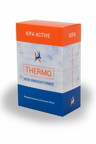 Чоловічий термоджемпер на флісі Kifa 654, Чорний