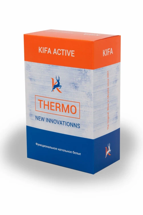  Термоджемпер мужской на флисе Kifa 654, Черный