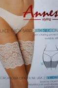 Белые бандалетки от натирания ANNES Lace Thigh Band