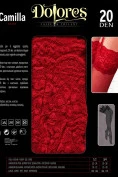 Чулки под пояс DOLORES Camilla 20 den erotic line