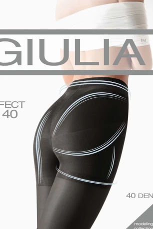 Моделирующие колготки GIULIA Effect Up 40 den, Nero
