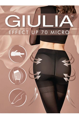 Колготки моделюючі GIULIA Effect Up micro 70 den