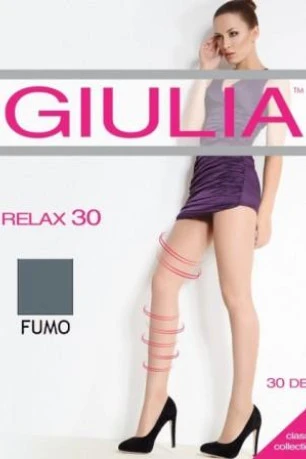 Колготки поддерживающие GIULIA Relax 30 den (nero)