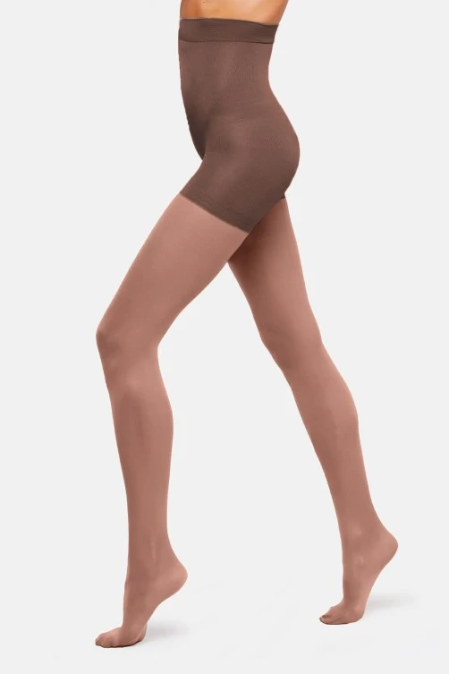 Корректирующие колготки GIULIA Slim 20 den Cappuccino
