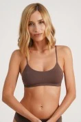Бесшовный топ на тонких бретелях GIULIA CAMI TOP RIB