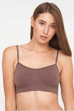 Бесшовный топ на тонких бретелях GIULIA CAMI TOP BRASSIERE