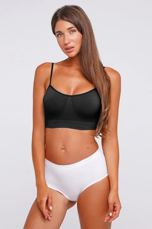 Бесшовный топ на тонких бретелях GIULIA CAMI TOP BRASSIERE