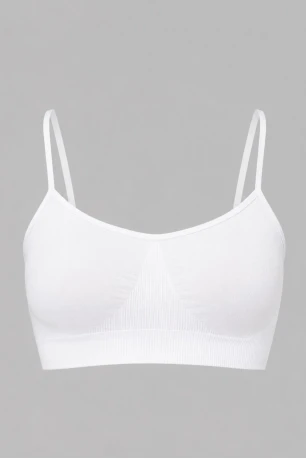 Бесшовный топ GIULIA CAMI TOP BRASSIERE, Белый